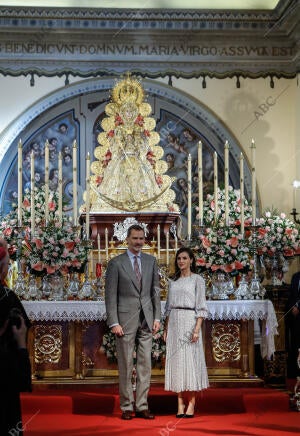 Visita de los Reyes de España a Almonte para inaugurar el congreso sobre el...