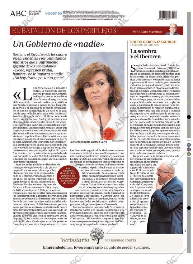 ABC MADRID 16-02-2020 página 88