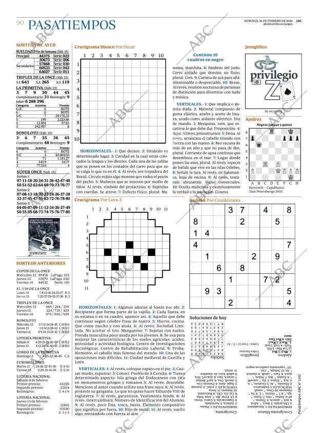 ABC SEVILLA 16-02-2020 página 90