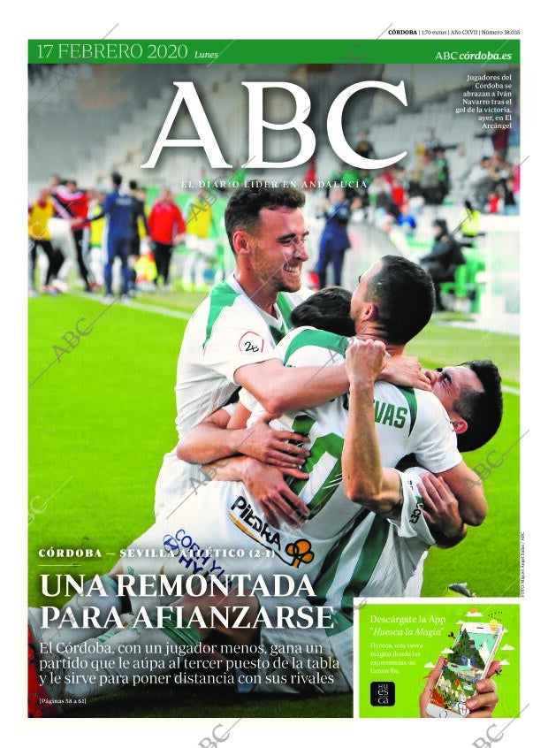 ABC CORDOBA 17-02-2020 página 1