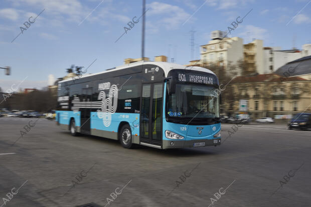 Inauguración de la Línea «cero» de la EMT que cubre el trayecto entre Atocha y...