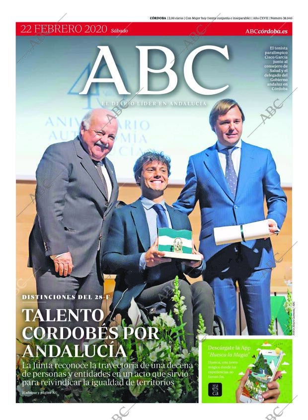 ABC CORDOBA 22-02-2020 página 1