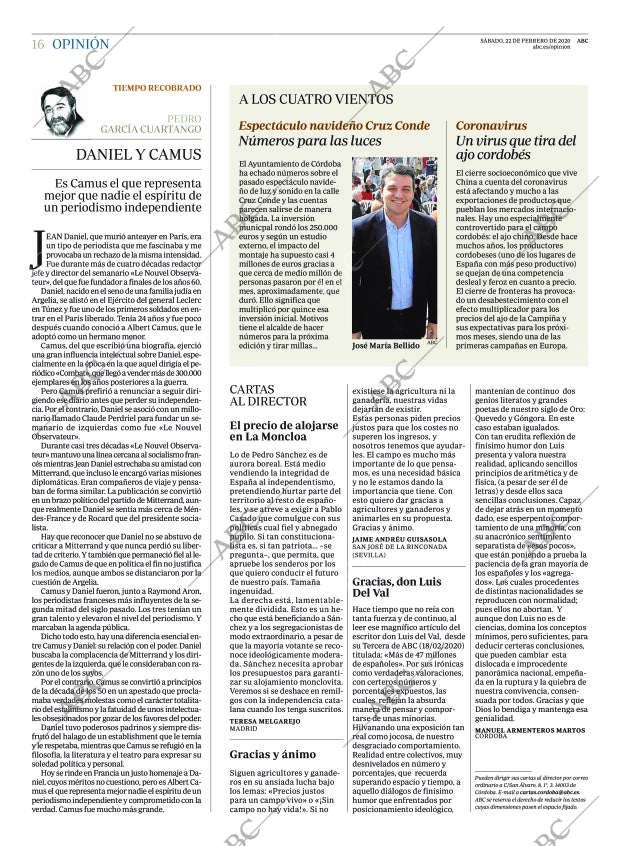 ABC CORDOBA 22-02-2020 página 16