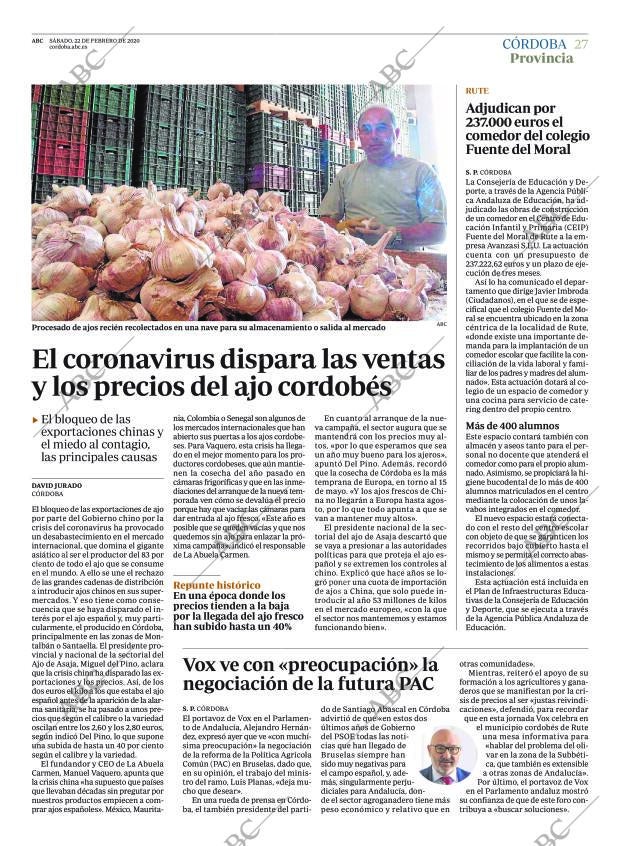 ABC CORDOBA 22-02-2020 página 27