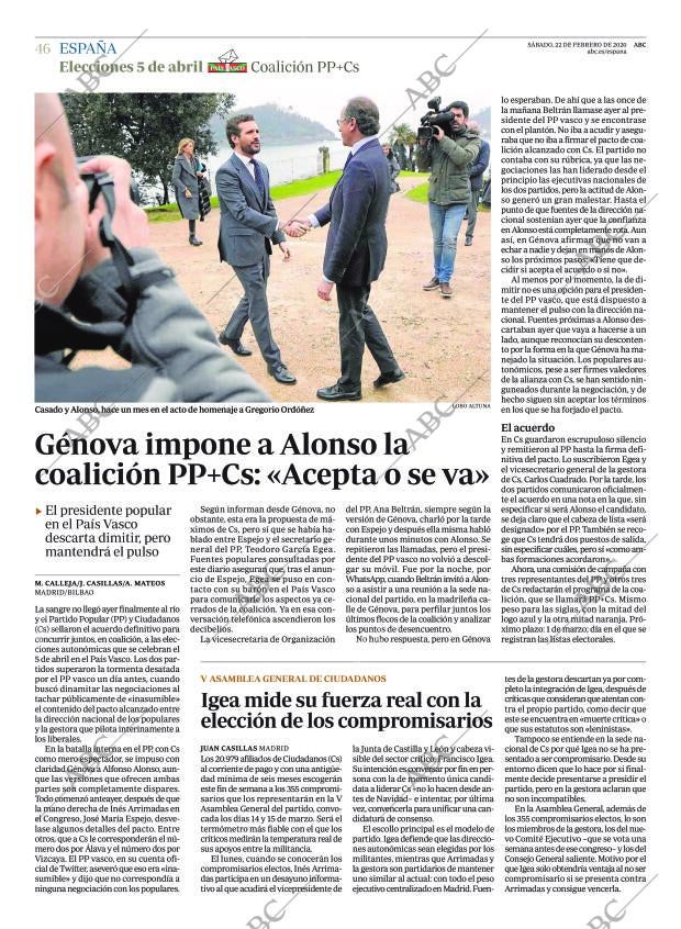 ABC CORDOBA 22-02-2020 página 46