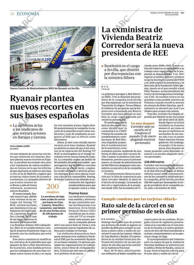 ABC CORDOBA 22-02-2020 página 58