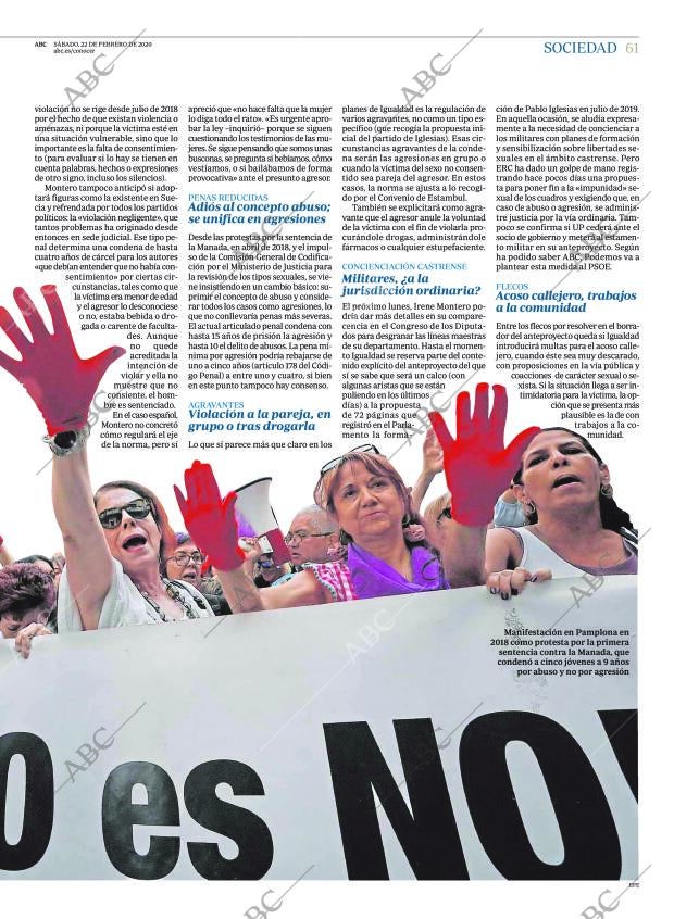 ABC CORDOBA 22-02-2020 página 61