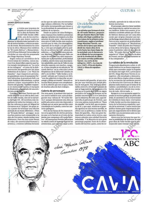ABC CORDOBA 22-02-2020 página 65
