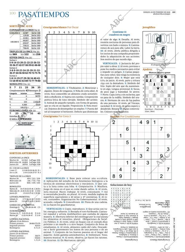 ABC SEVILLA 22-02-2020 página 100