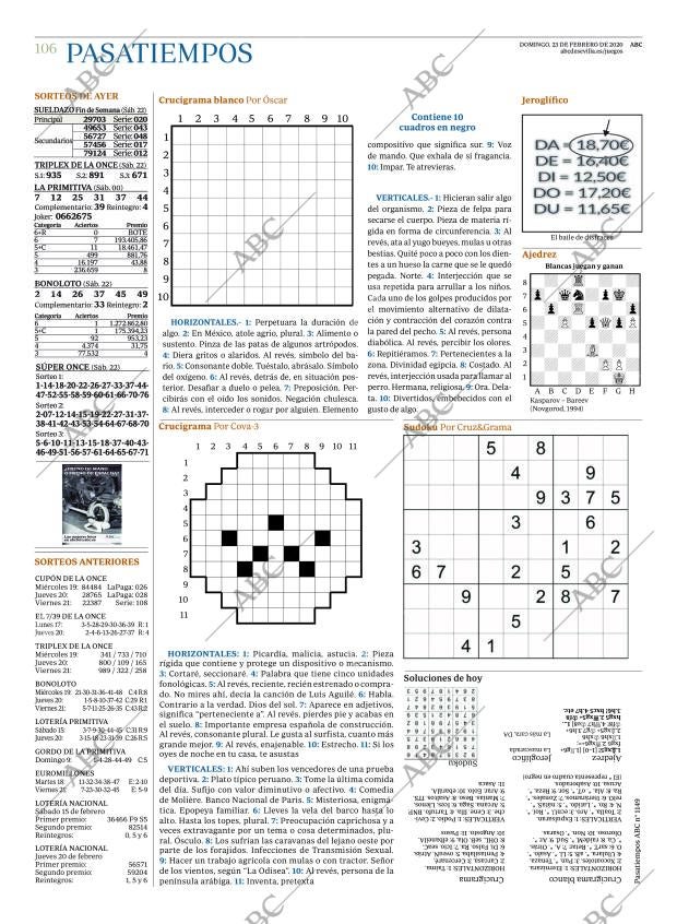 ABC SEVILLA 23-02-2020 página 106