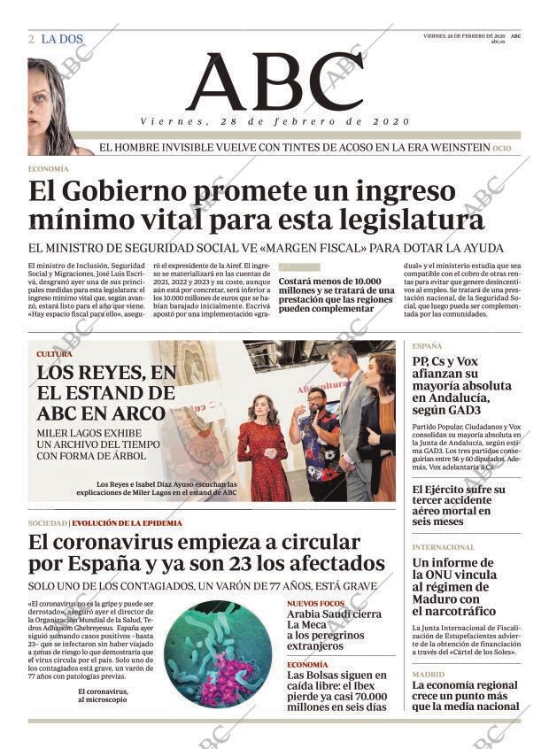 ABC MADRID 28-02-2020 página 2