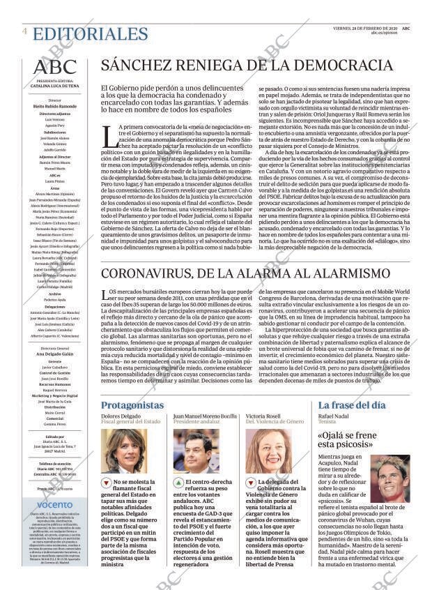 ABC MADRID 28-02-2020 página 4