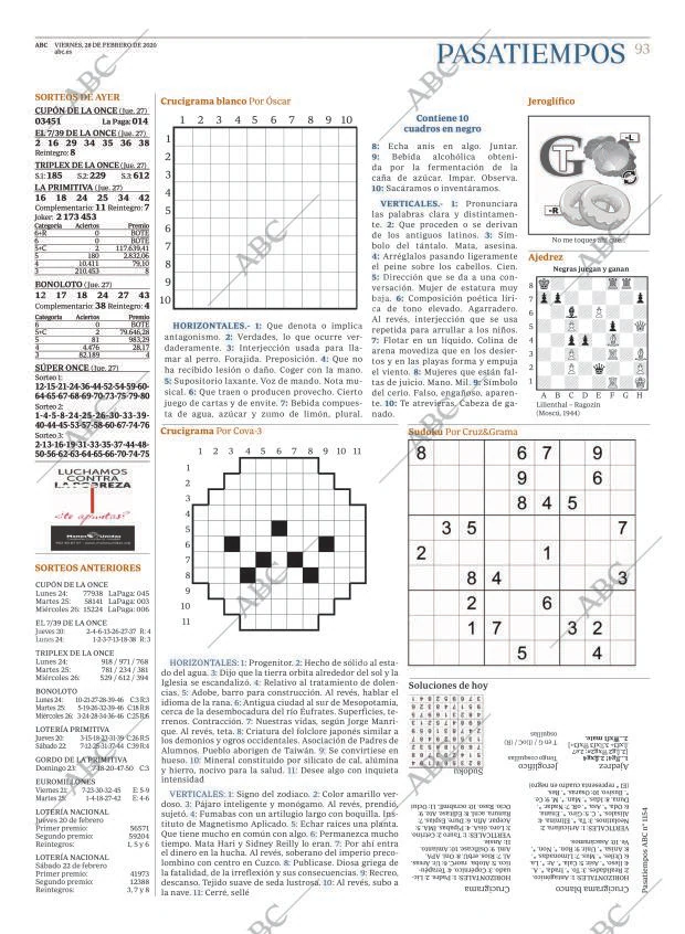 ABC MADRID 28-02-2020 página 93