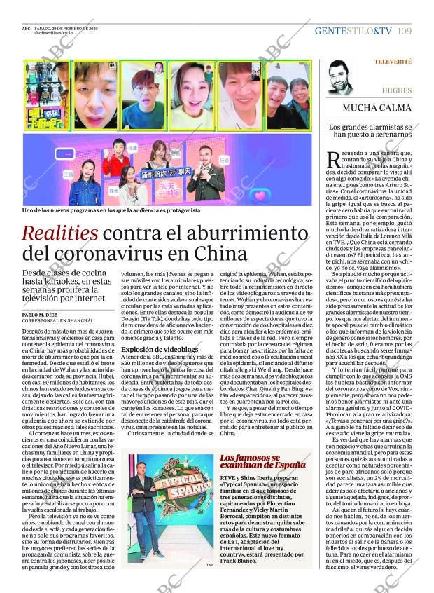ABC SEVILLA 29-02-2020 página 109