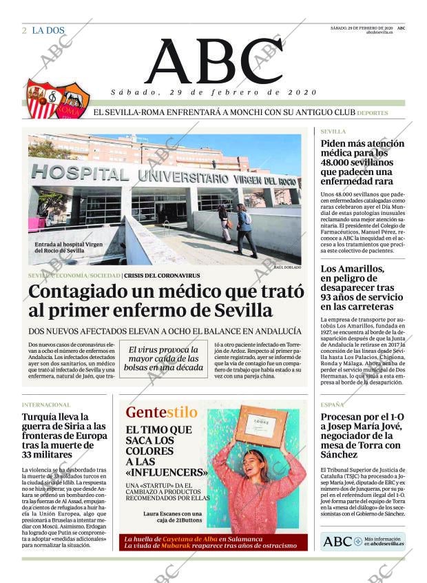 ABC SEVILLA 29-02-2020 página 2