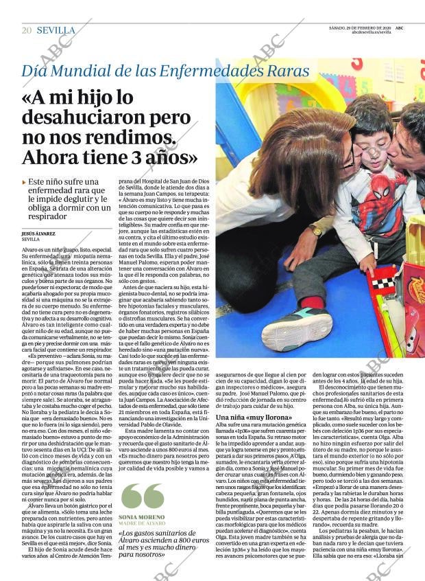 ABC SEVILLA 29-02-2020 página 20