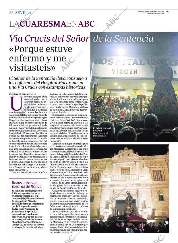 ABC SEVILLA 29-02-2020 página 22