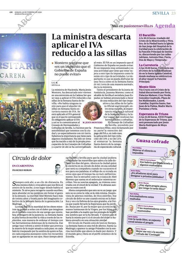 ABC SEVILLA 29-02-2020 página 23