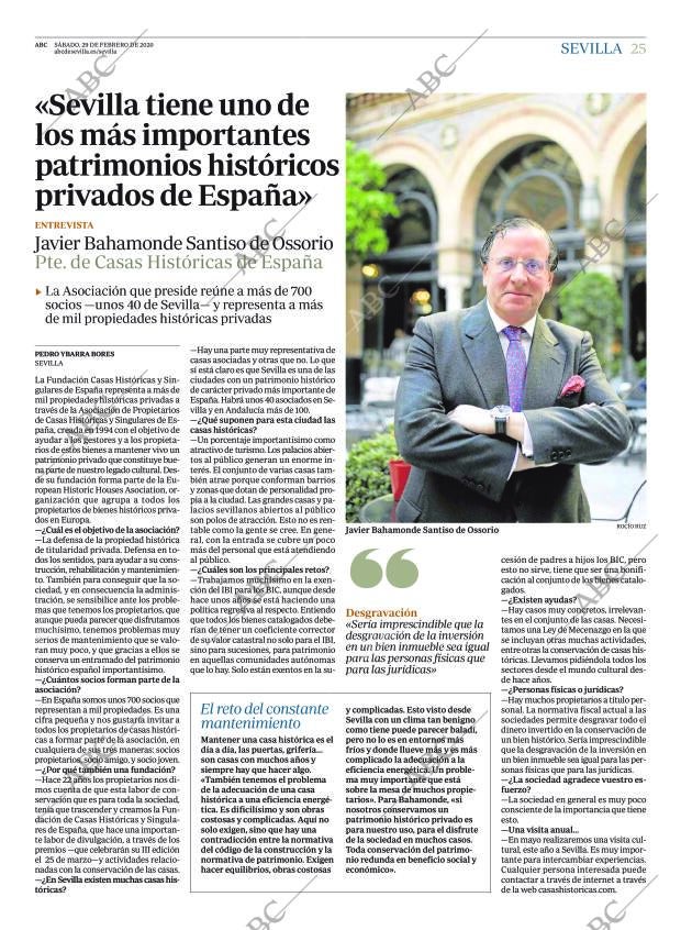 ABC SEVILLA 29-02-2020 página 25
