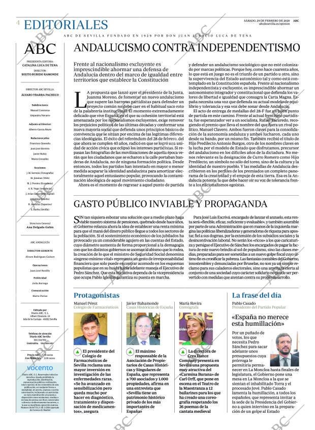 ABC SEVILLA 29-02-2020 página 4