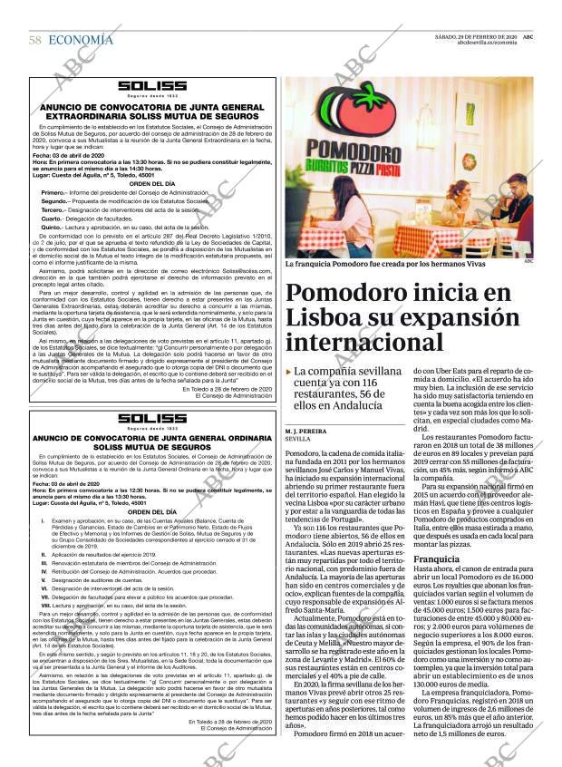ABC SEVILLA 29-02-2020 página 58