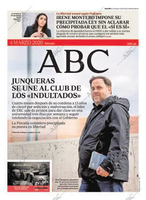 ABC MADRID 04-03-2020 página 1