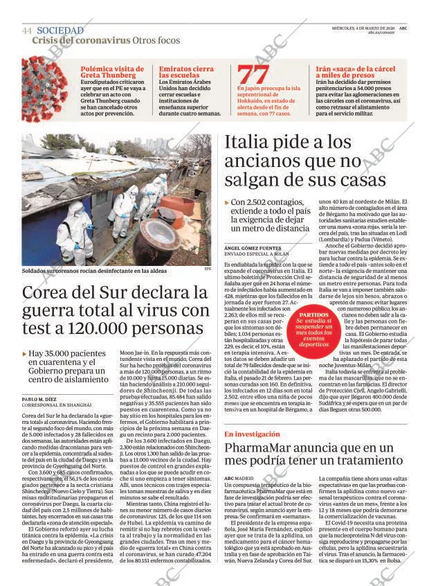 ABC MADRID 04-03-2020 página 44