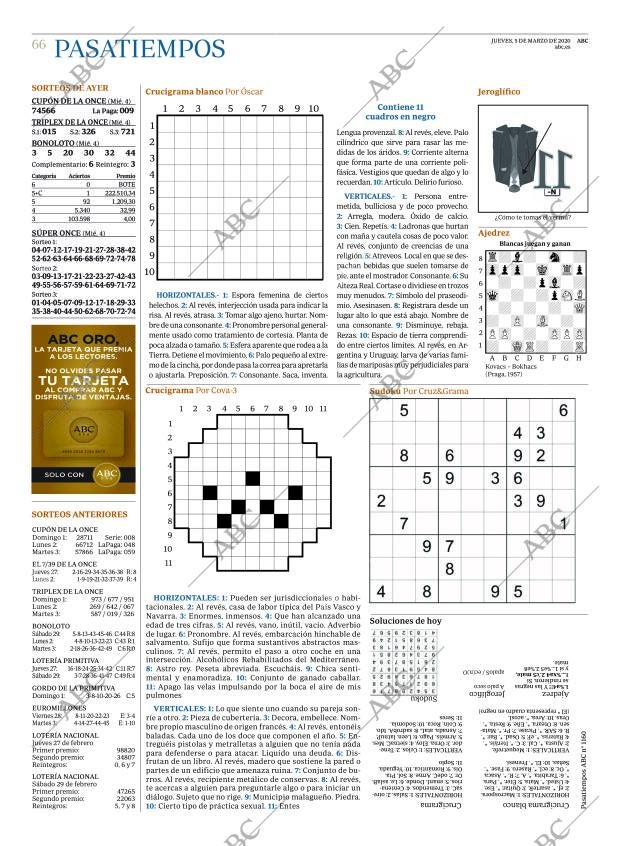 ABC MADRID 05-03-2020 página 66