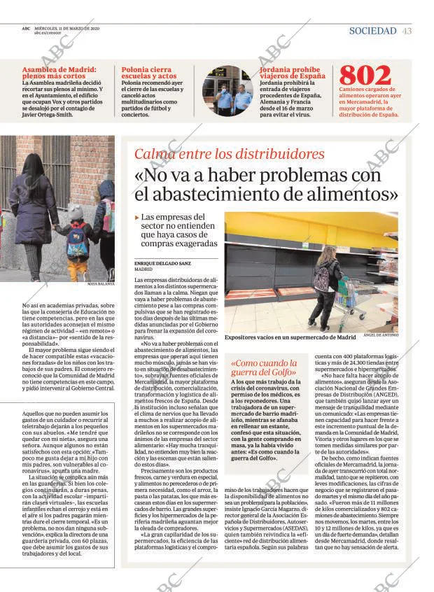 ABC MADRID 11-03-2020 página 43