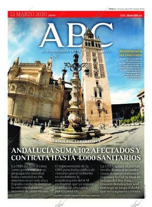 ABC SEVILLA 12-03-2020 página 1