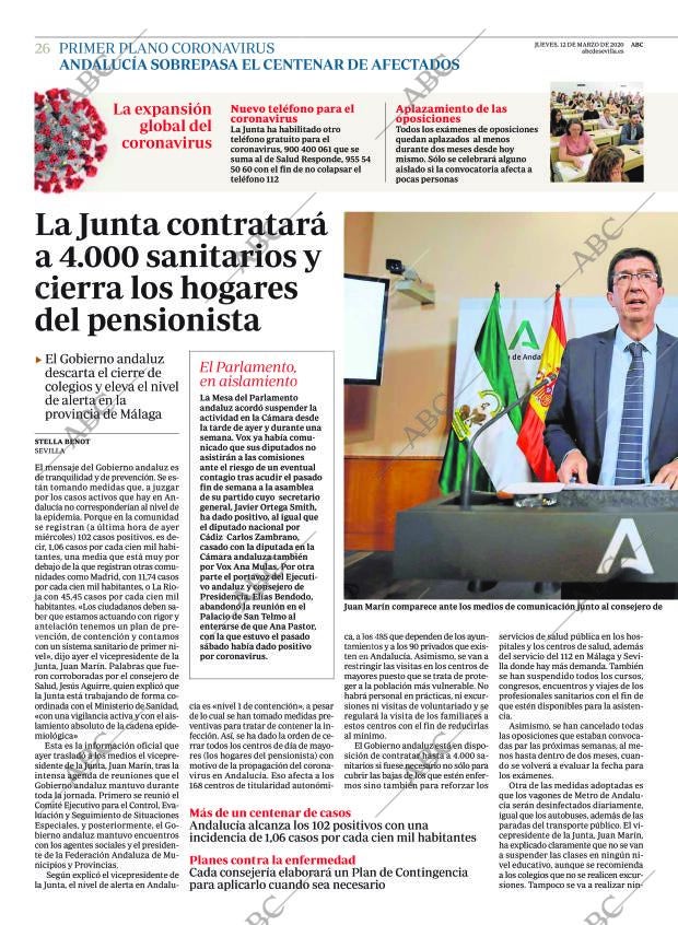 ABC SEVILLA 12-03-2020 página 26