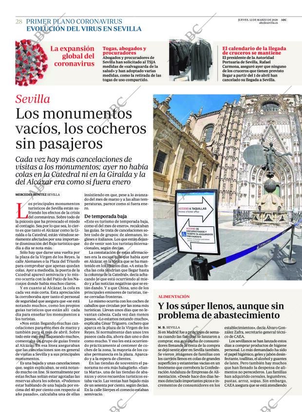 ABC SEVILLA 12-03-2020 página 28