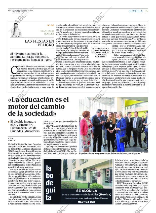 ABC SEVILLA 12-03-2020 página 35