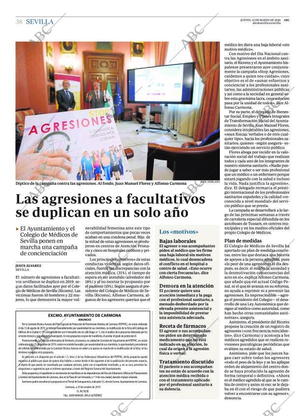 ABC SEVILLA 12-03-2020 página 38