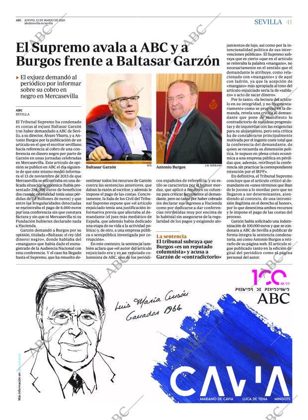 ABC SEVILLA 12-03-2020 página 41