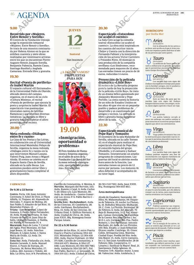 ABC SEVILLA 12-03-2020 página 46
