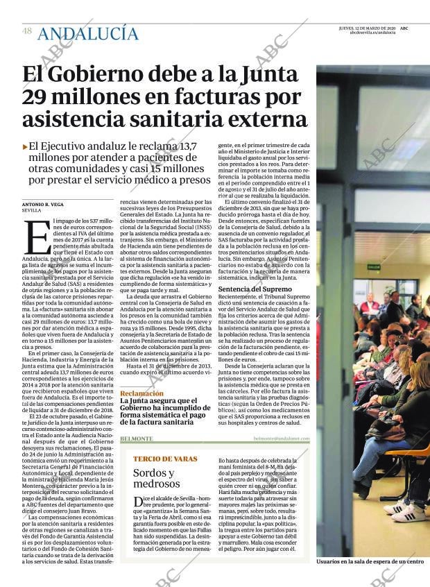 ABC SEVILLA 12-03-2020 página 48