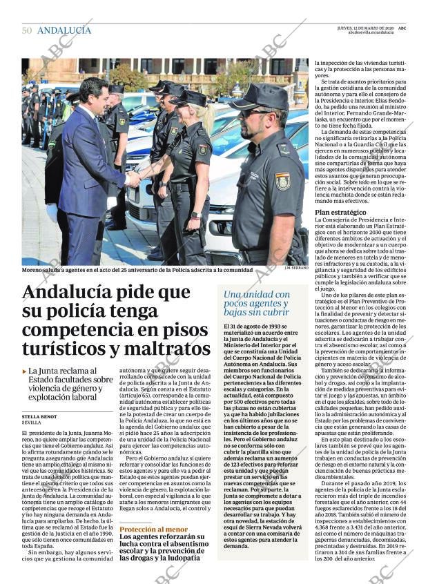 ABC SEVILLA 12-03-2020 página 50
