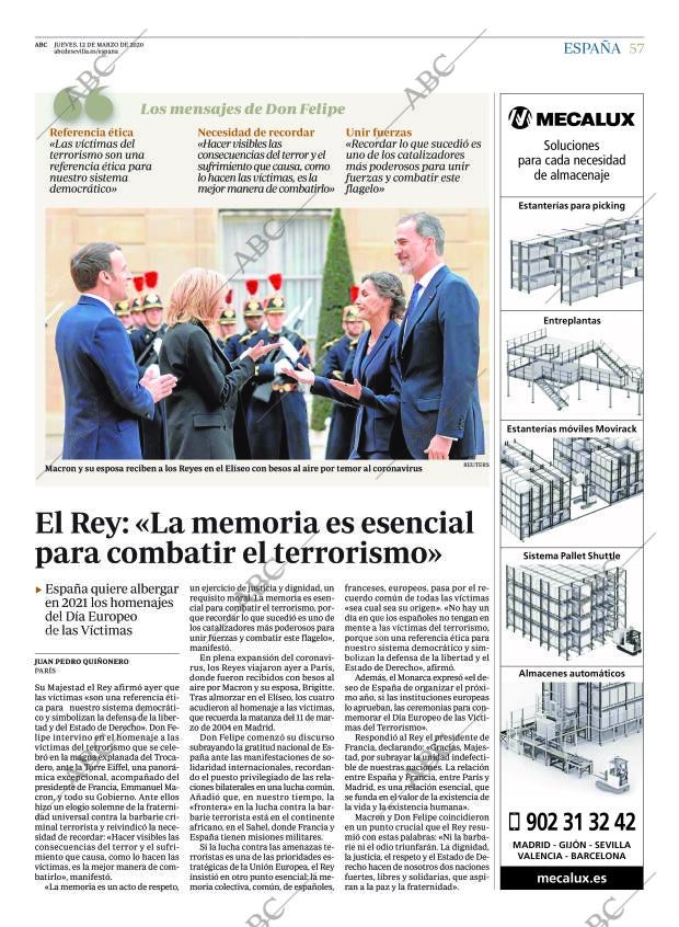 ABC SEVILLA 12-03-2020 página 57