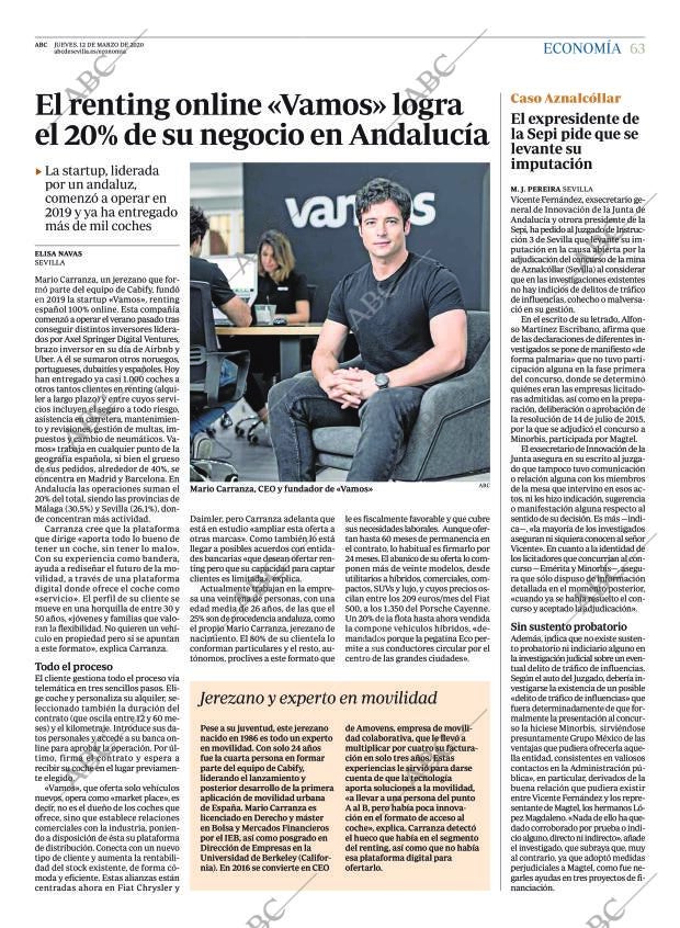 ABC SEVILLA 12-03-2020 página 63