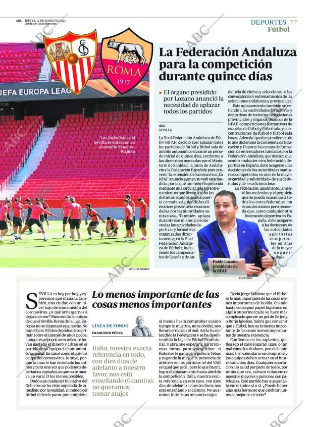 ABC SEVILLA 12-03-2020 página 77