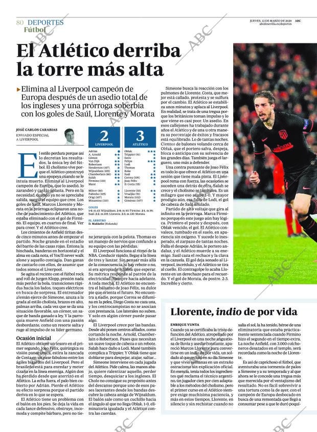 ABC SEVILLA 12-03-2020 página 80