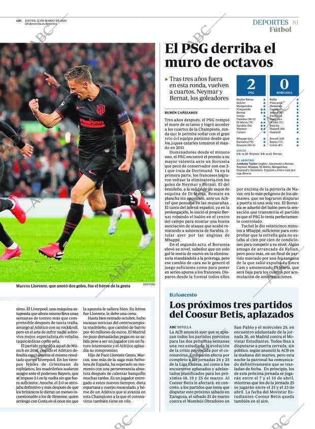ABC SEVILLA 12-03-2020 página 81