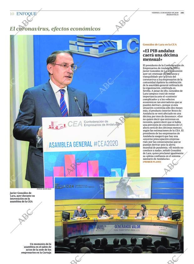 ABC SEVILLA 13-03-2020 página 10