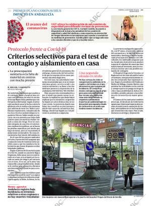ABC SEVILLA 13-03-2020 página 20