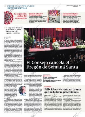ABC SEVILLA 13-03-2020 página 22