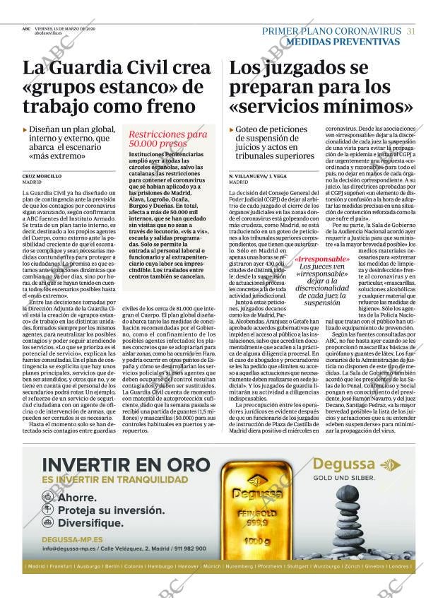 ABC SEVILLA 13-03-2020 página 31
