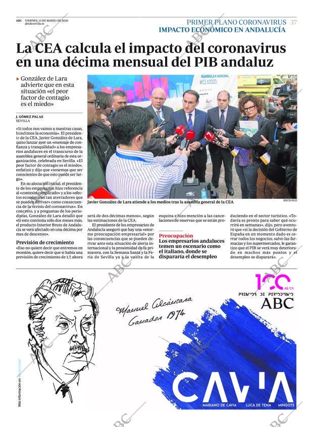ABC SEVILLA 13-03-2020 página 37