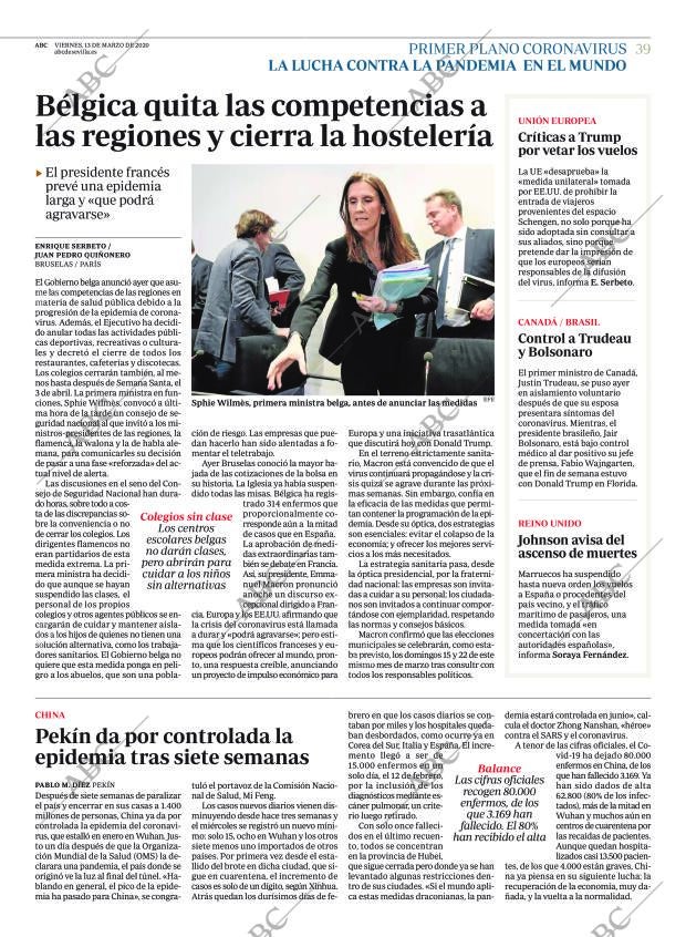 ABC SEVILLA 13-03-2020 página 39