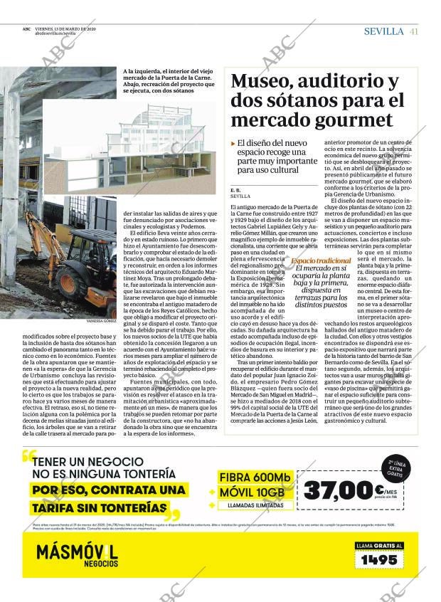 ABC SEVILLA 13-03-2020 página 41